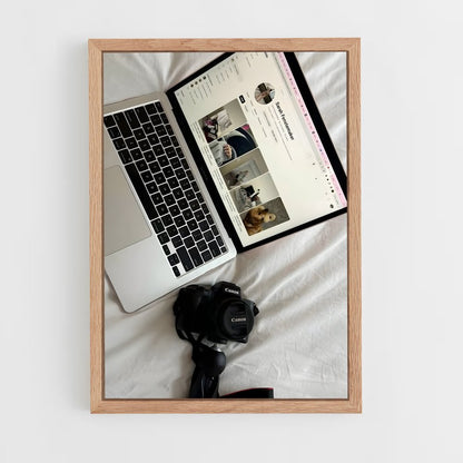 ap-influencer-1 cadre Bois clair