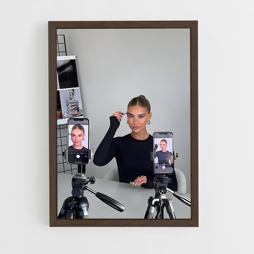 ap-influencer-6 cadre Bois foncé