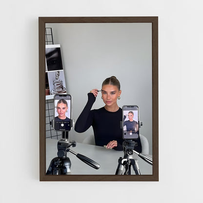 ap-influencer-6 cadre Bois foncé