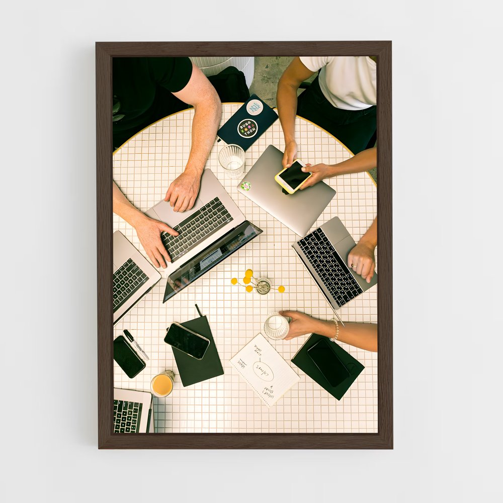 ap-influencers-2 cadre Bois foncé