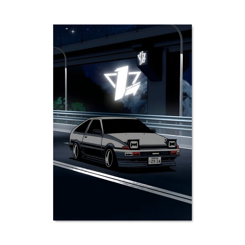 Poster Tunnel Nocturne