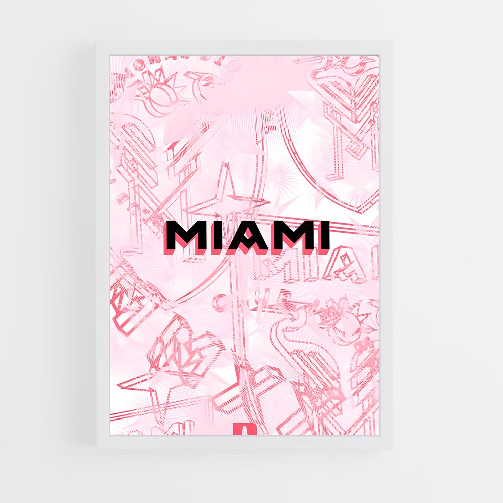 ap-inter miami cf-8 cadre Blanc