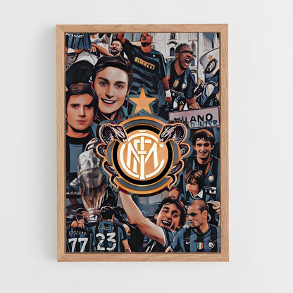 ap-inter milan-2 cadre Bois clair