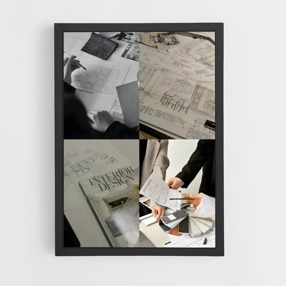 ap-interior designer-5 cadre Noir