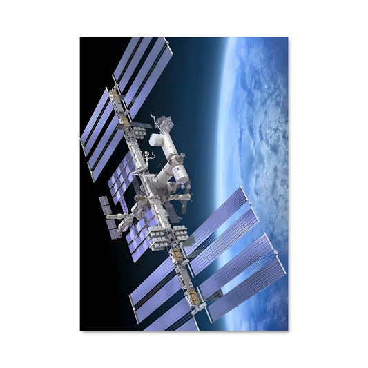 Poster Station Spatiale Internationale