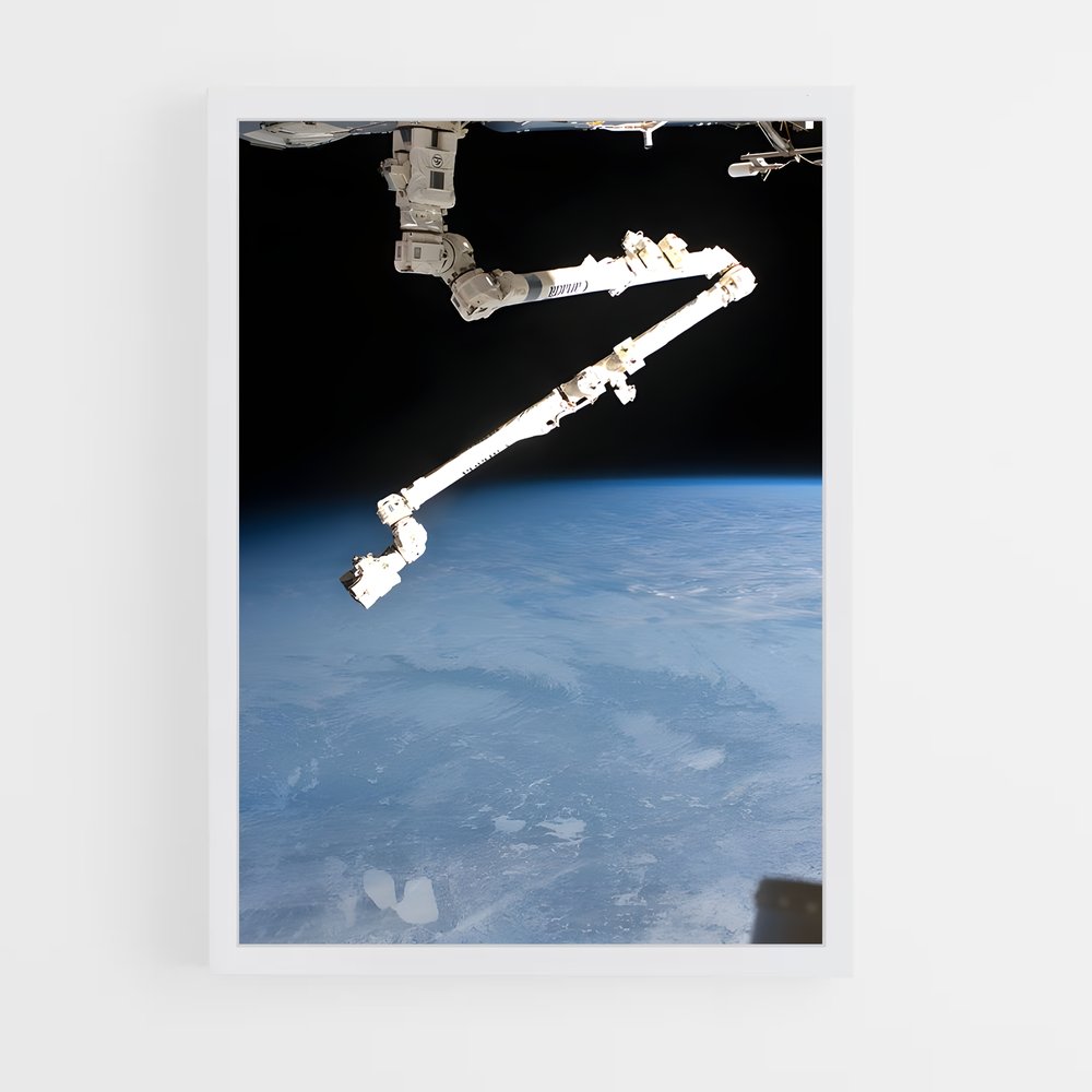 ap-international space station-10 cadre Blanc