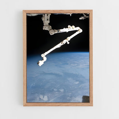 ap-international space station-10 cadre Bois clair