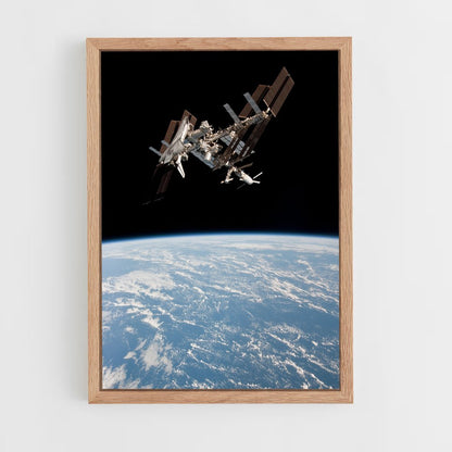 ap-international space station-13 cadre Bois clair