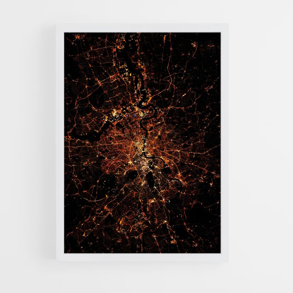 ap-international space station-14 cadre Blanc