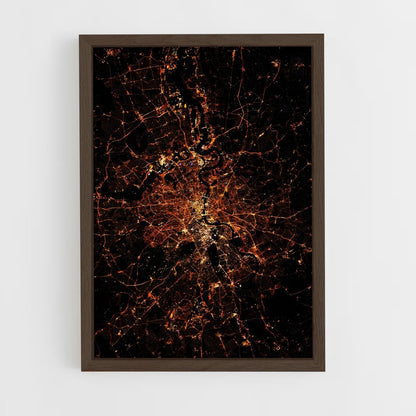 ap-international space station-14 cadre Bois foncé