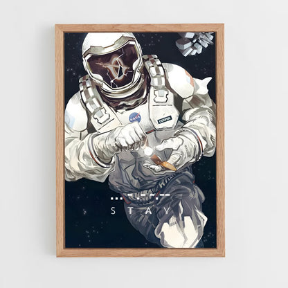 ap-interstellar art-6 cadre Bois clair