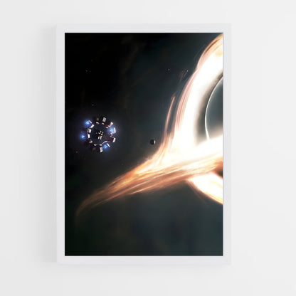 ap-interstellar art-8 cadre Blanc