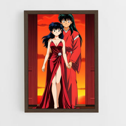 ap-inuyasha-2 cadre Bois foncé