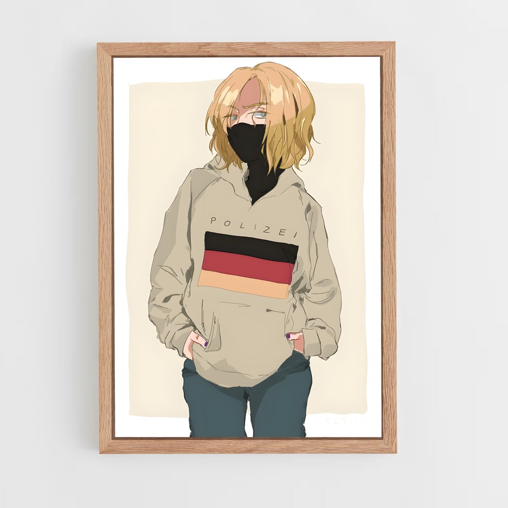 ap-iq r6-1 cadre Bois clair
