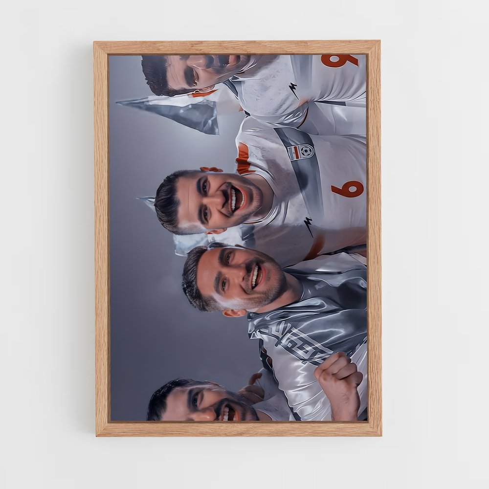 ap-iran national football team-10 cadre Bois clair