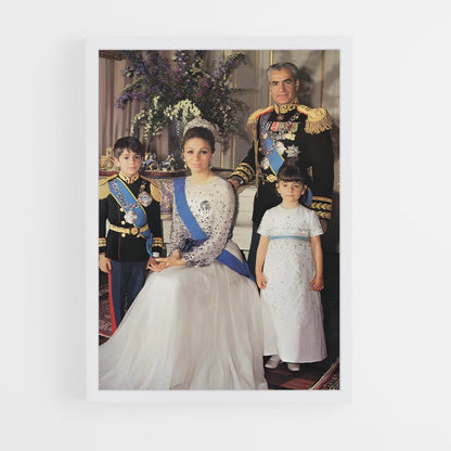 ap-iranian royal family-1 cadre Blanc