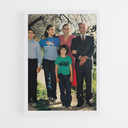 ap-iranian royal family-3 cadre Blanc