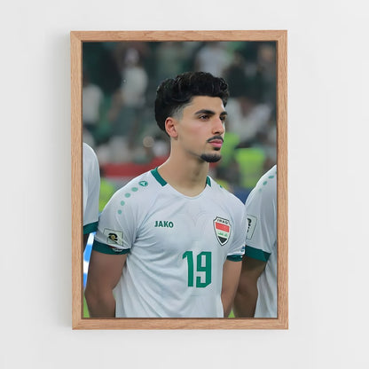 ap-iraq national football team-2 cadre Bois clair