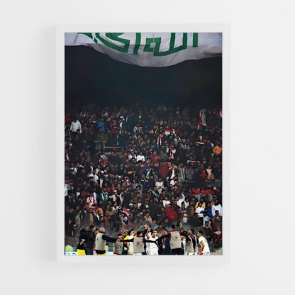 ap-iraq national football team-3 cadre Blanc
