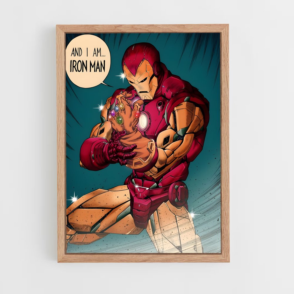 ap-iron man-7 cadre Bois clair