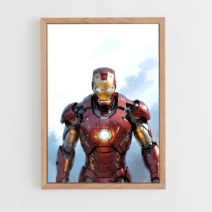 ap-iron man-9 cadre Bois clair