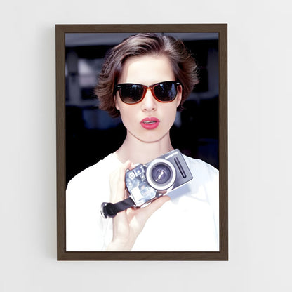 ap-isabella rossellini-4 cadre Bois foncé