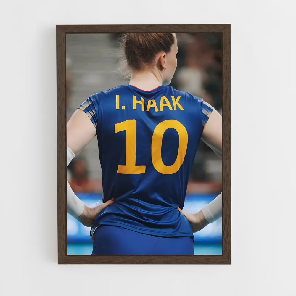 ap-isabelle haak-1 cadre Bois foncé