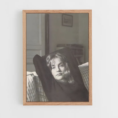 ap-isabelle huppert-4 cadre Bois clair