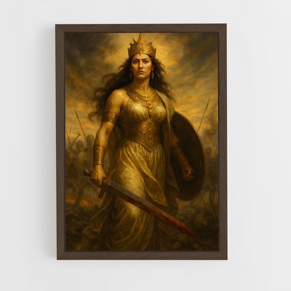 ap-ishtar-4 cadre Bois foncé