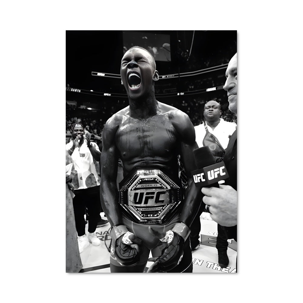 Poster Israel adesanya 62242