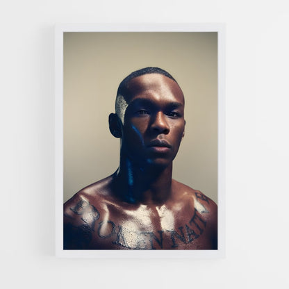 ap-israel adesanya-9 cadre Blanc