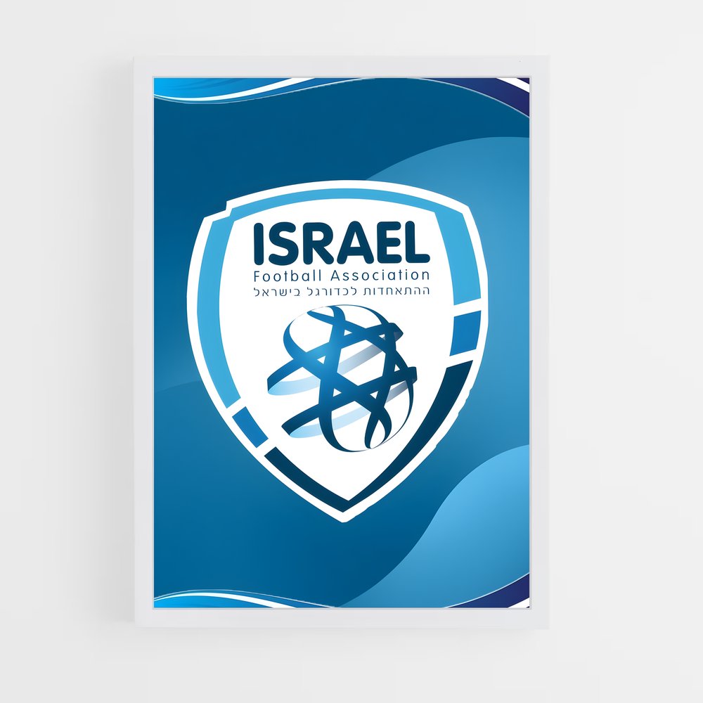 ap-israel national football team-1 cadre Blanc