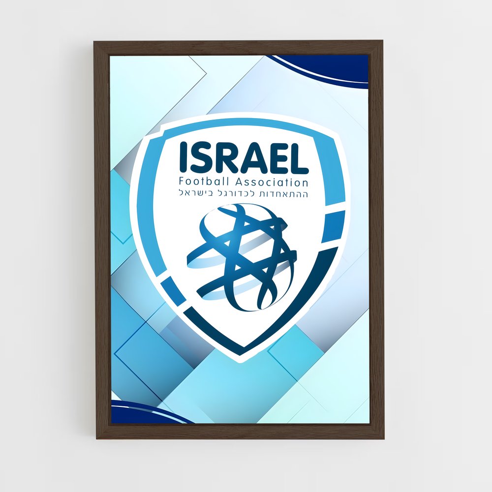 ap-israel national football team-2 cadre Bois foncé
