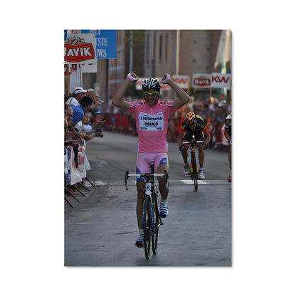 Poster La Réflexion du Cycliste