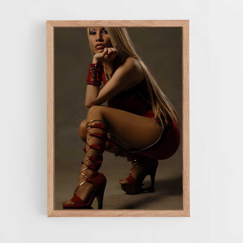 ap-ivy queen-1 cadre Bois clair