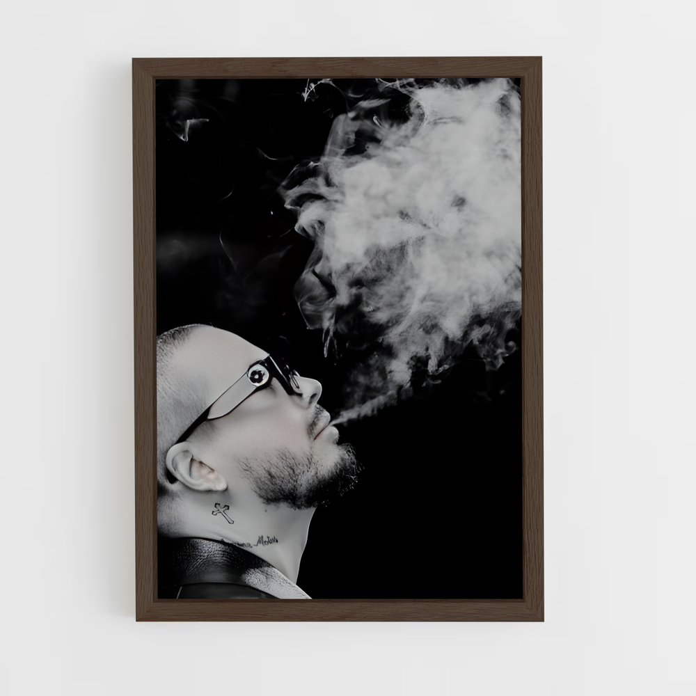 ap-j balvin-5 cadre Bois foncé