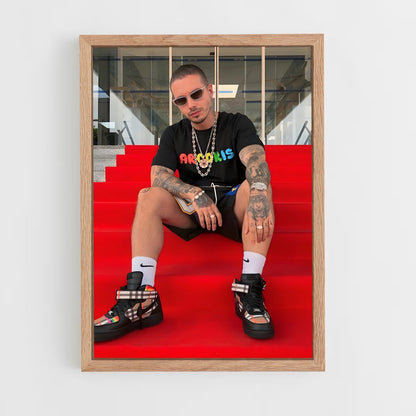 ap-j balvin-7 cadre Bois clair