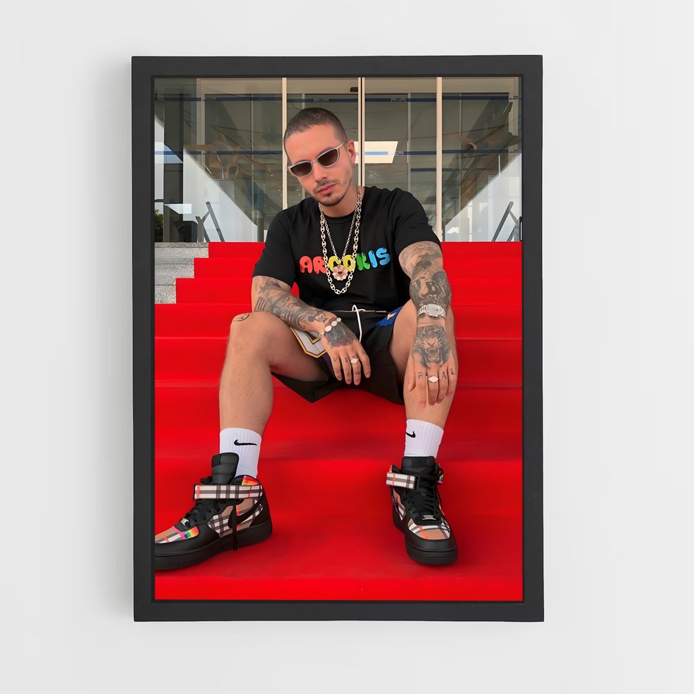ap-j balvin-7 cadre Noir