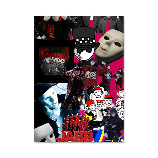 Poster Jabbawockeez Spectacle Chromatique