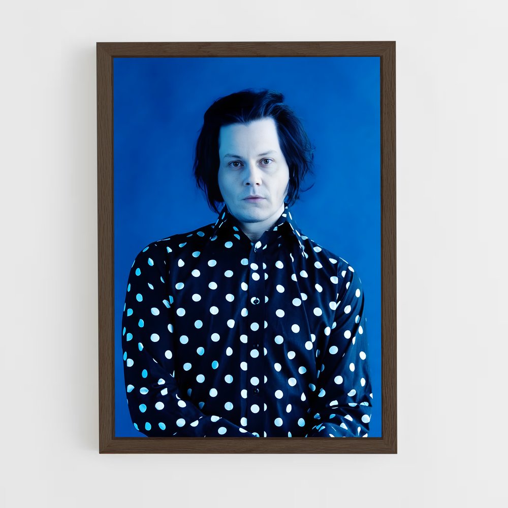 ap-jack white-2 cadre Bois foncé