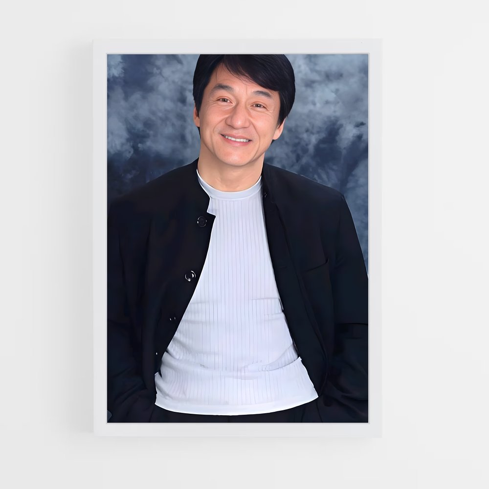 ap-jackie chan-5 cadre Blanc