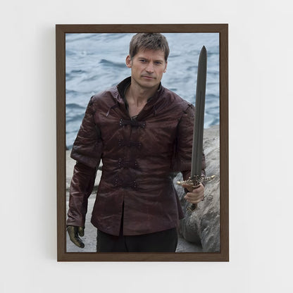 ap-jaime lannister-1 cadre Bois foncé