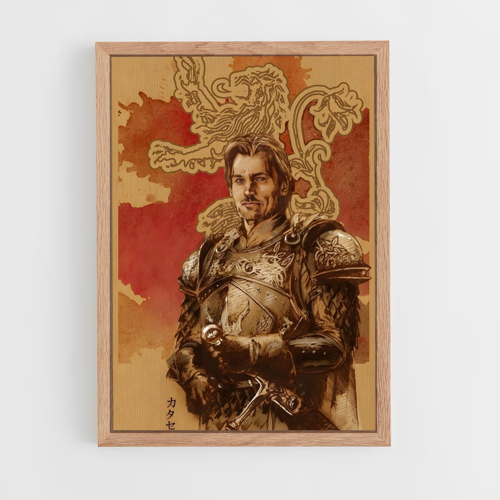 ap-jaime lannister-6 cadre Bois clair