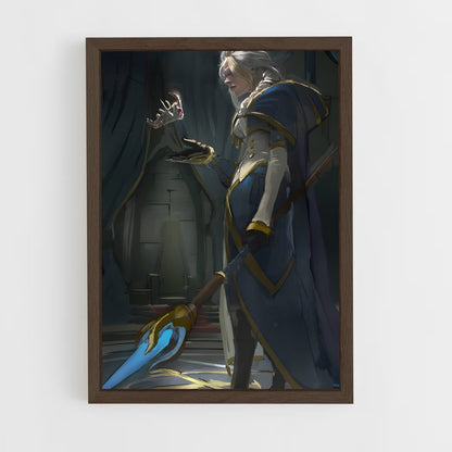 ap-jaina proudmoore-2 cadre Bois foncé