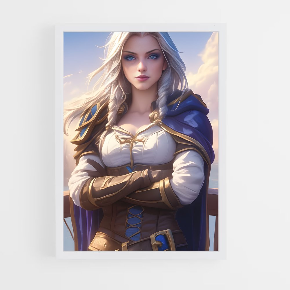 ap-jaina proudmoore-7 cadre Blanc