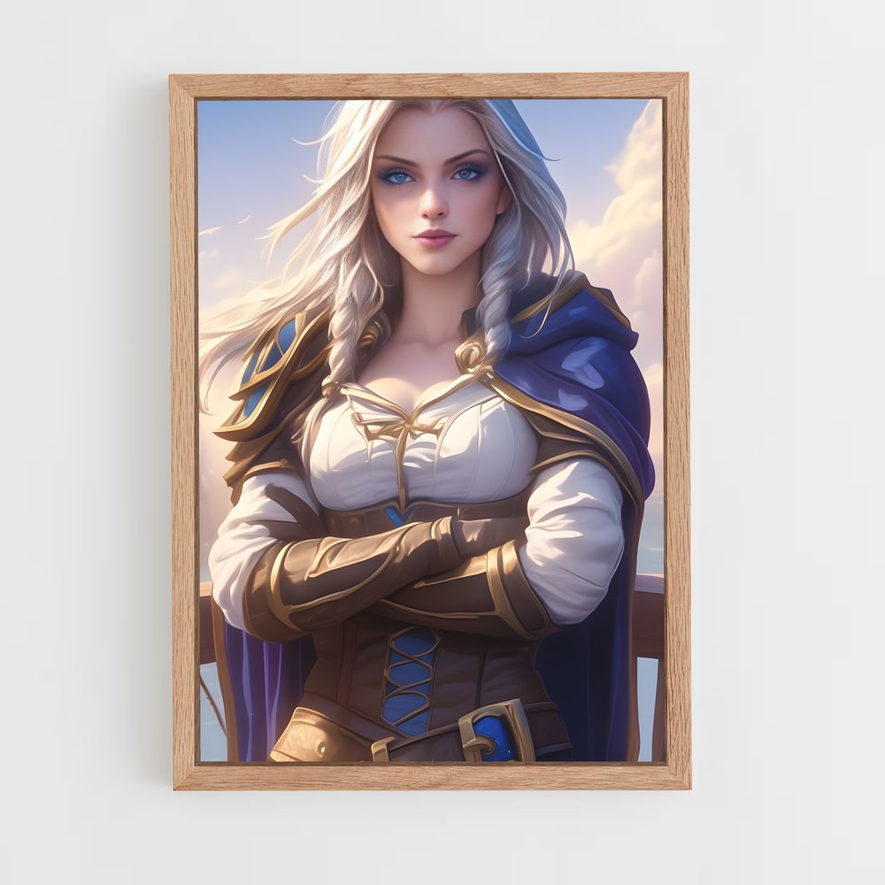 ap-jaina proudmoore-7 cadre Bois clair