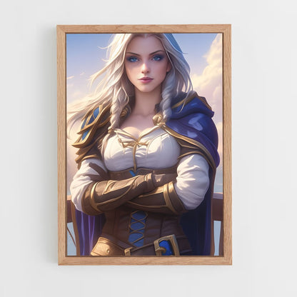 ap-jaina proudmoore-7 cadre Bois clair