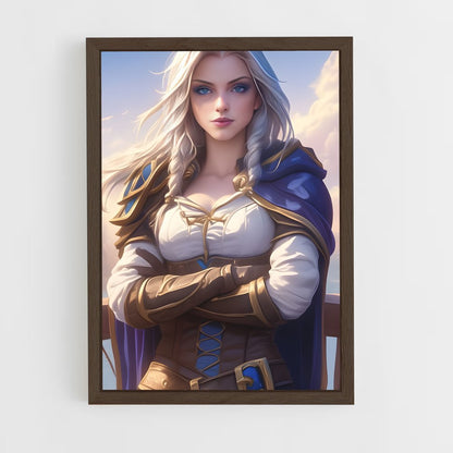 ap-jaina proudmoore-7 cadre Bois foncé