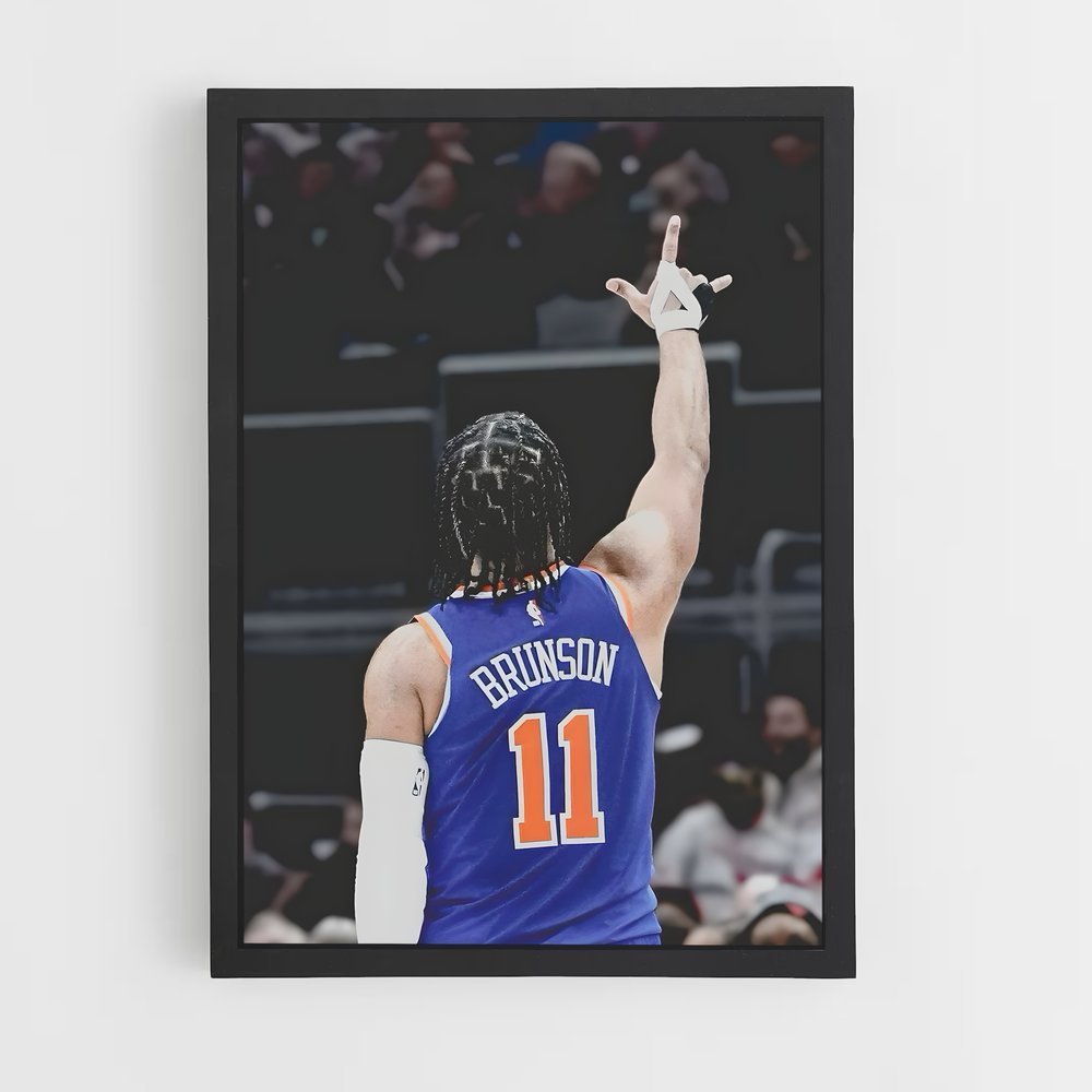 ap-jalen brunson-9 cadre Noir