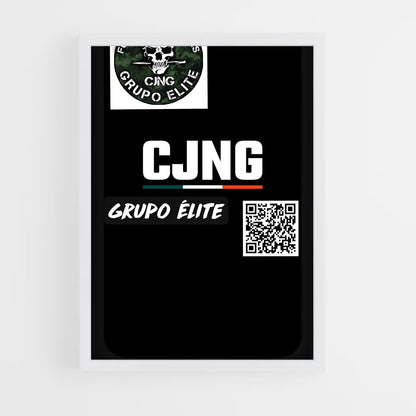 ap-jalisco cartel-5 cadre Blanc
